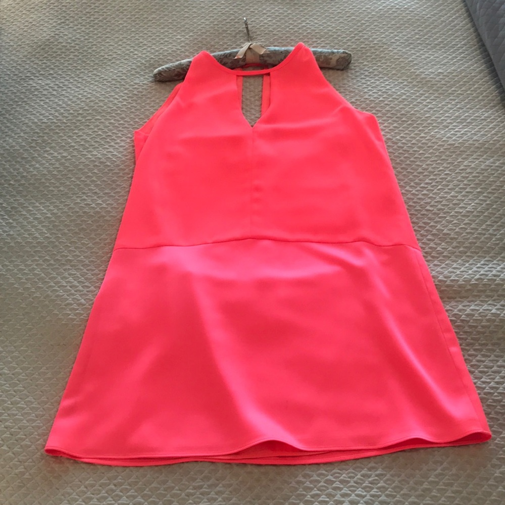 Neon Pink Parker Dress